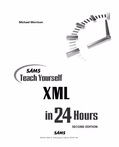 خرید و دانلود نسخه کامل کتاب Sams Teach Yourself XML in 24 Hours (2nd Edition) (Sams Teach Yourself in 24 Hours)