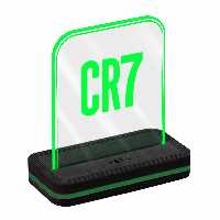 چراغ رومیزی نئون مدل CR7_GREEN_AC