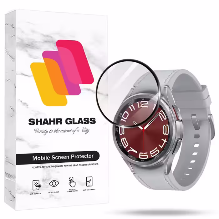 محافظ صفحه نمایش شهر گلس مدل PMMS20 مناسب برای ساعت هوشمند سامسونگ Galaxy Watch 6 Classic 43mm | کالا برتری