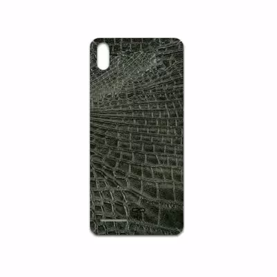 برچسب پوششی ماهوت مدل Green-Crocodile-Leather مناسب برای گوشی موبایل لاوا Z51