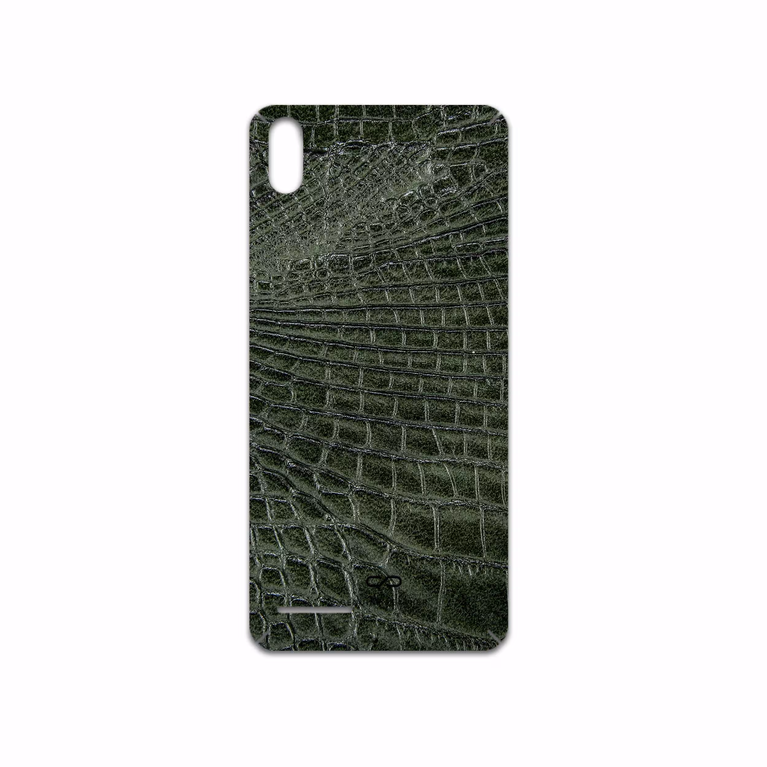 برچسب پوششی ماهوت مدل Green-Crocodile-Leather مناسب برای گوشی موبایل لاوا Z51