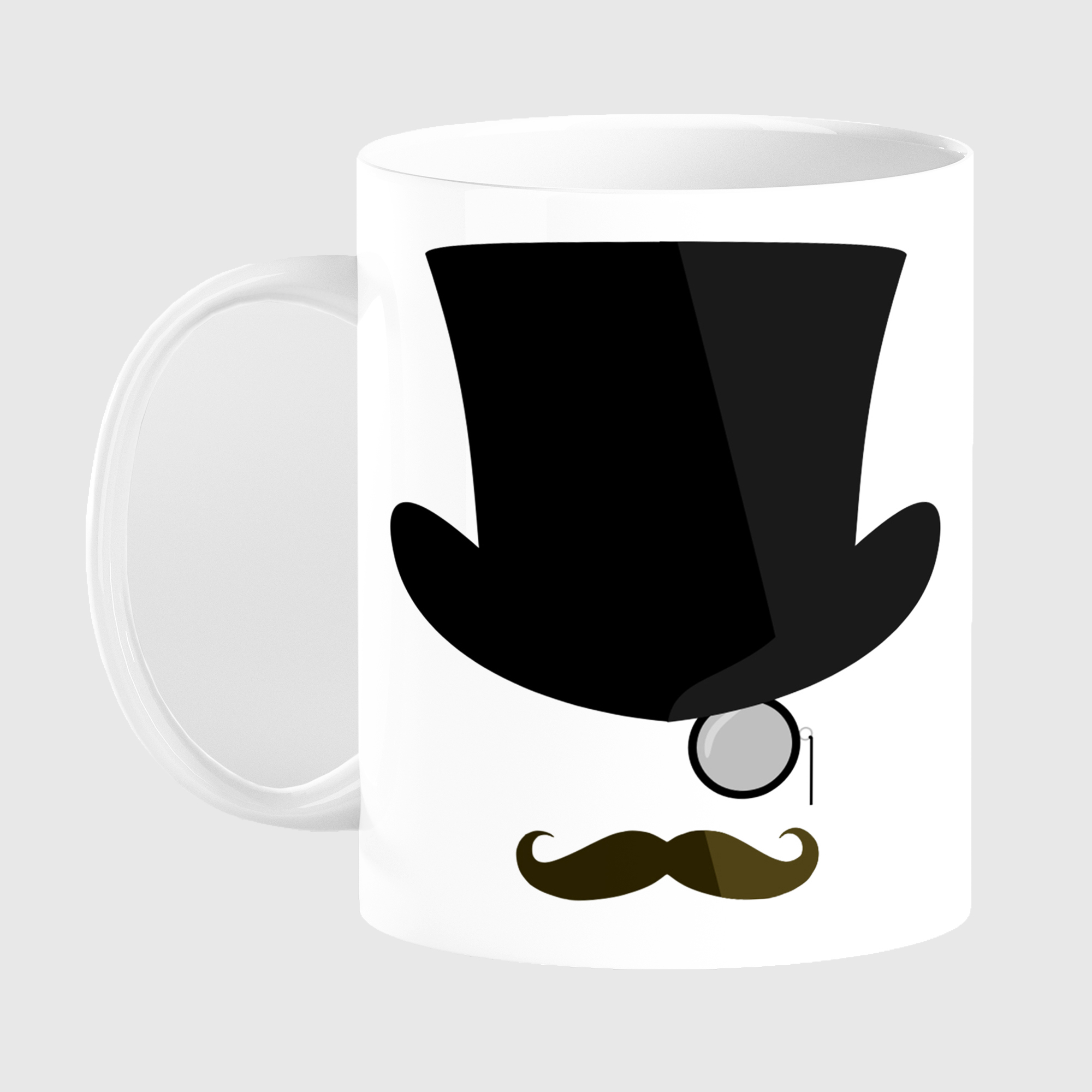 ماگ طرح سیبیل کد 03