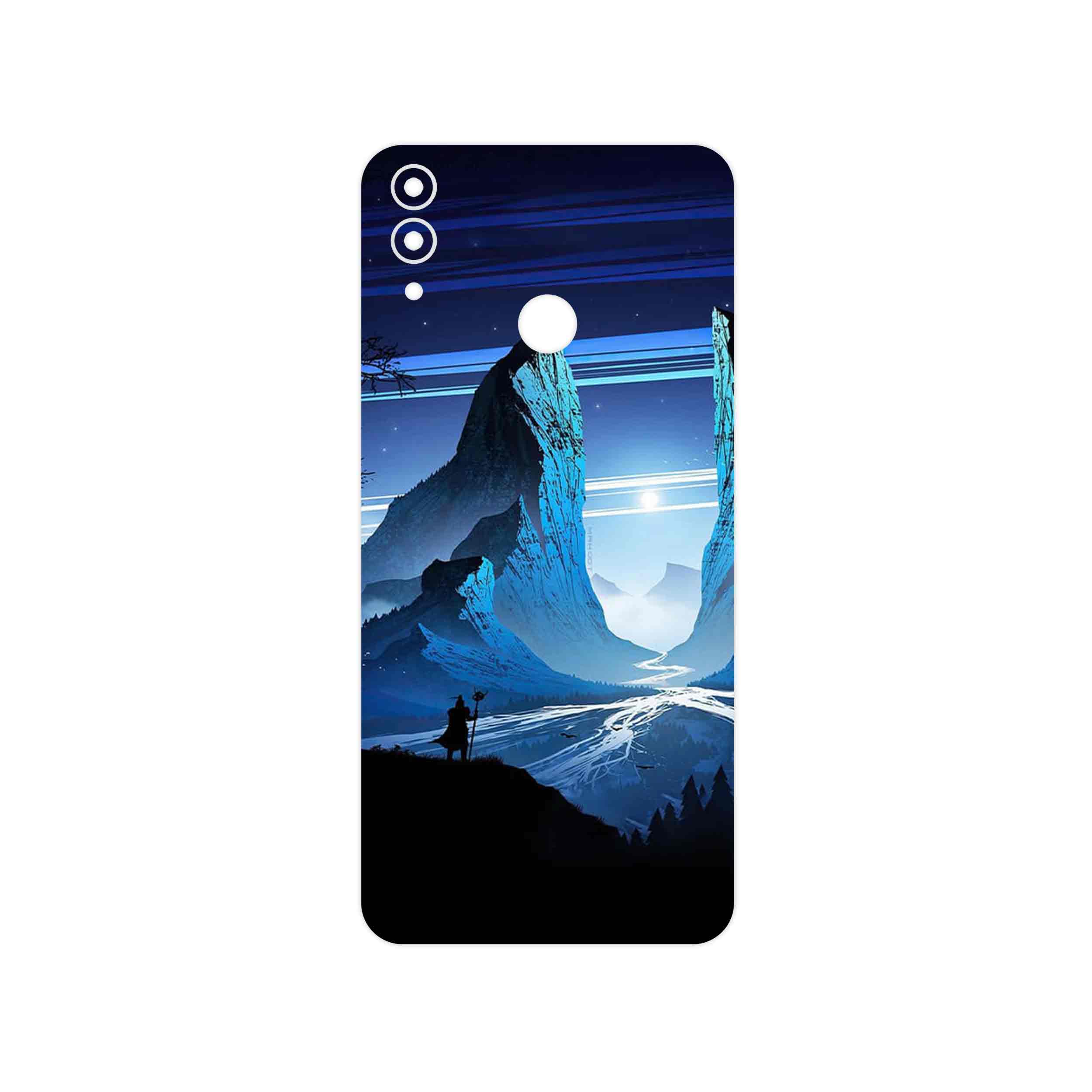 برچسب پوششی ماهوت مدل Blue Mountains Digital Art مناسب برای گوشی موبایل آنر 8C