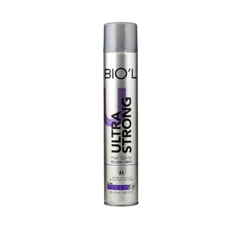 بیول اسپری حالت دهنده مو 250میل مدل ULTRA BIOL
