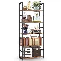 استند دکوری و کتابخانه چوب فلز مدل شیدوش با ارسال از کرج پس کرایه