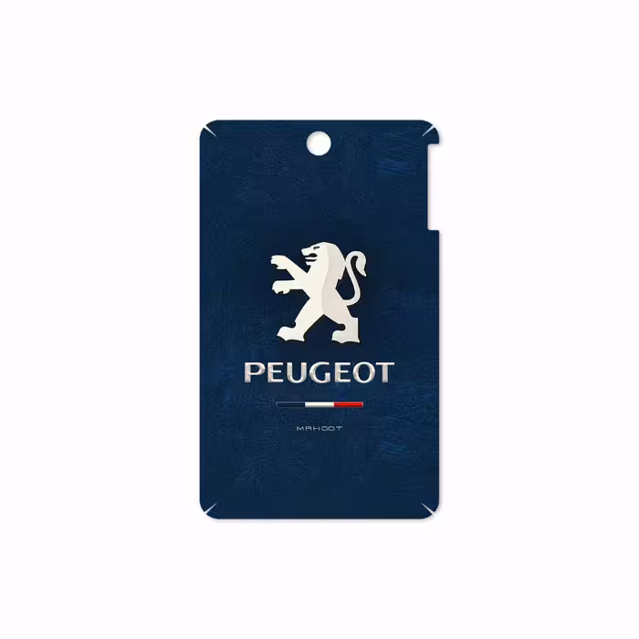 برچسب پوششی ماهوت مدل Peugeot-Logo مناسب برای تبلت لنوو A7-50 A3500 2014