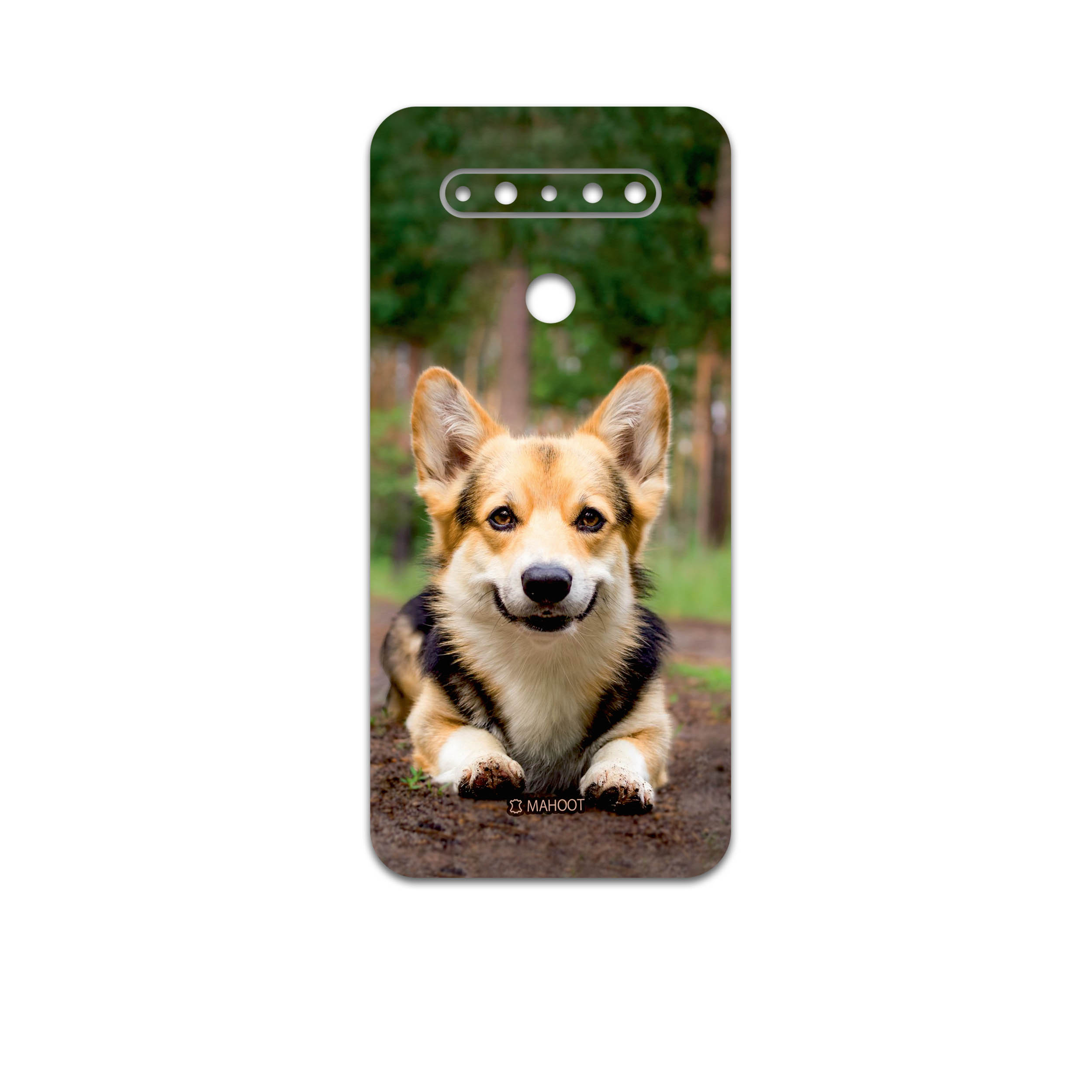 برچسب پوششی ماهوت مدل Dog-2 مناسب برای گوشی موبایل ال جی K51S