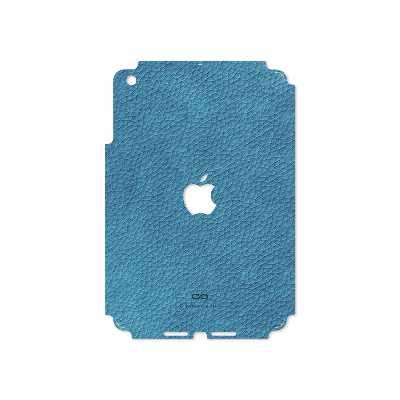 برچسب پوششی ماهوت مدل Blue-Leather مناسب برای تبلت اپل iPad mini 2012 A1455