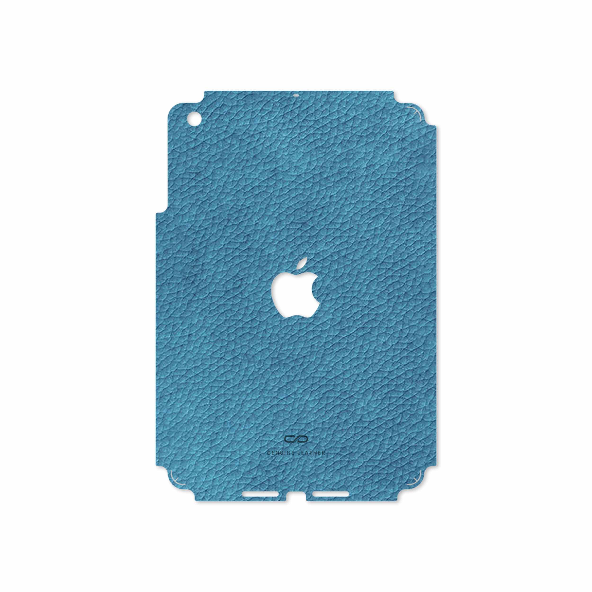 برچسب پوششی ماهوت مدل Blue-Leather مناسب برای تبلت اپل iPad mini 2012 A1455