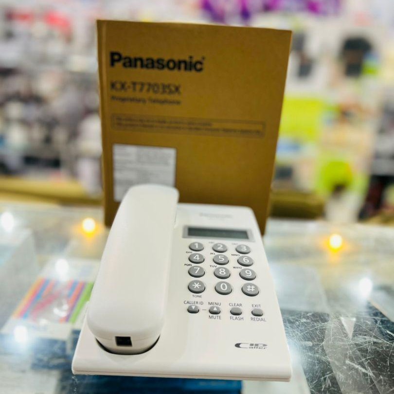 تلفن رومیزی پاناسونیک اصل مالزی مدل 7703