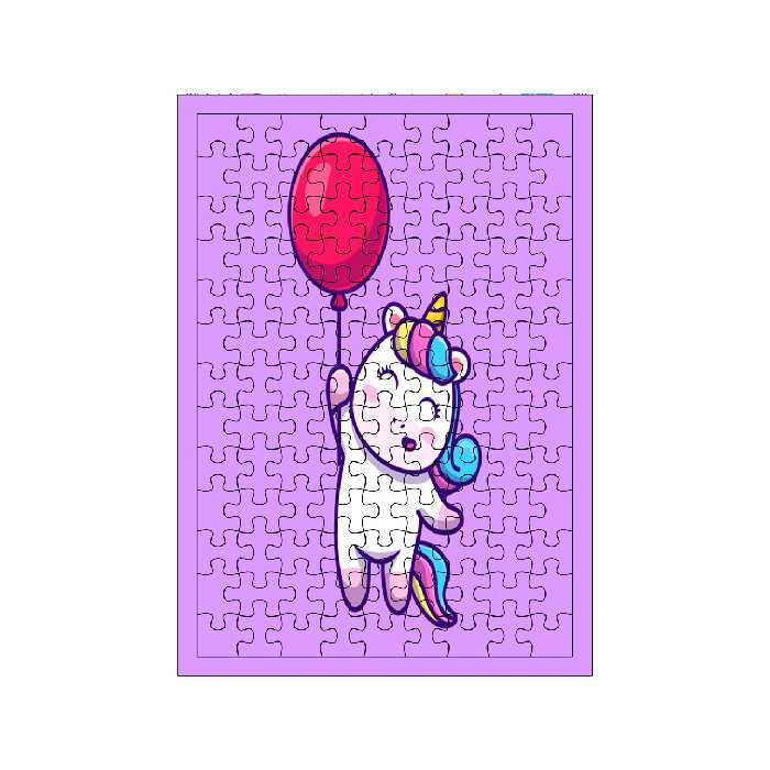 پازل 117 تکه مدل یونیکورن کد 1787