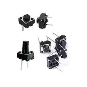 تک سوئیچ دو پین سایز 6*6*4HF