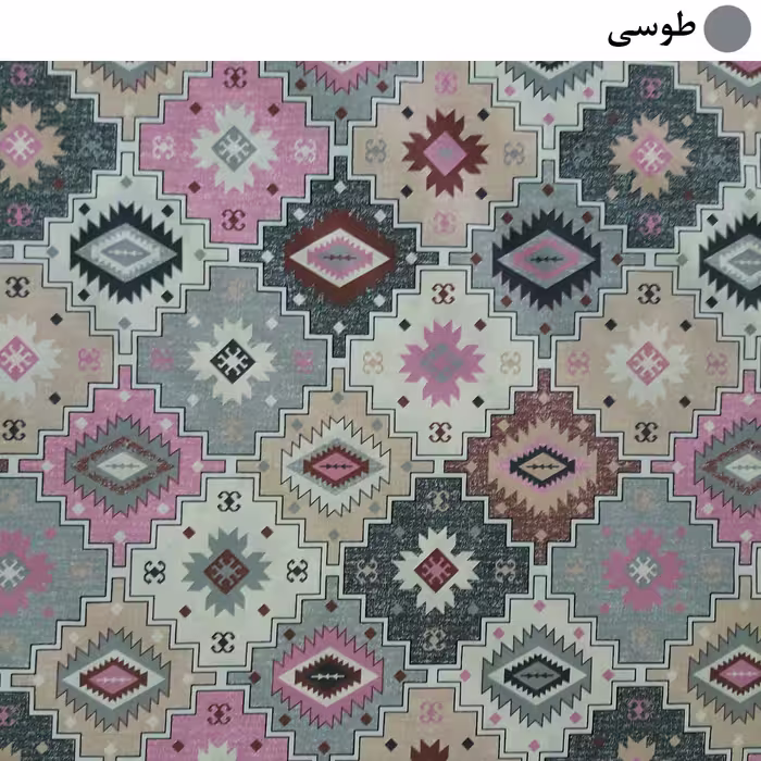 ملحفه سندس مدل روانداز طرح فیروزه کد F645 سایز 220x200 سانتی متر