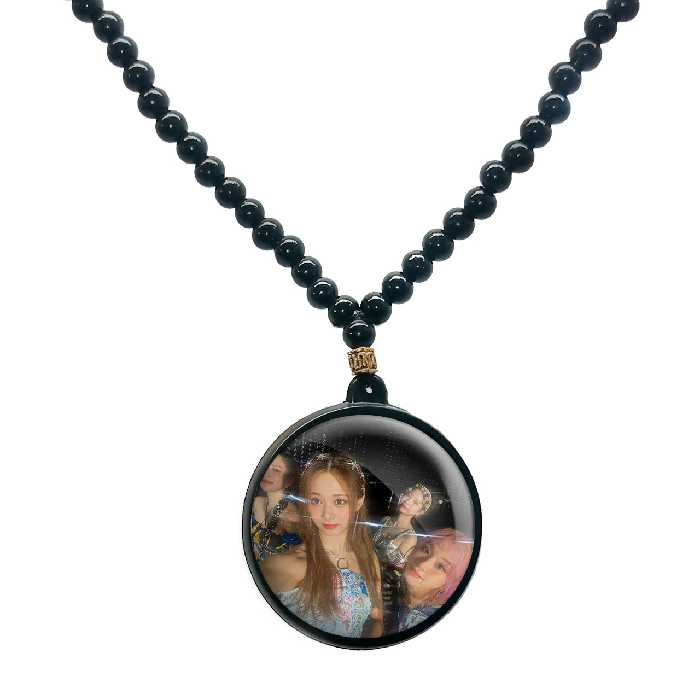 گردنبند پرمانه طرح تو ایس کد pmd.19551 مدل دو طرفه