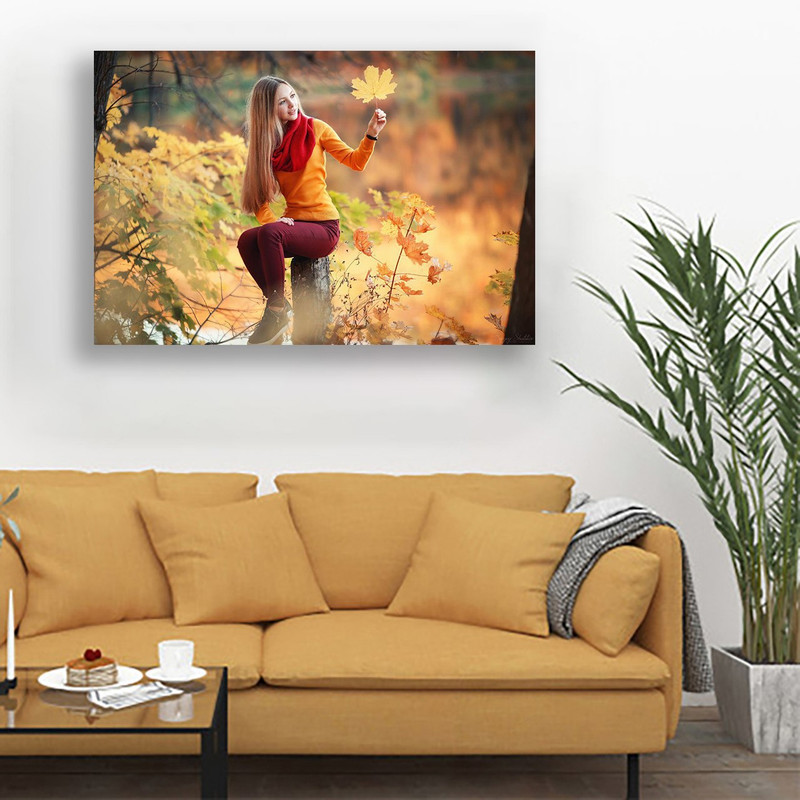 تابلو شاسی طرح دختر کد N 20 | دنیای قاب