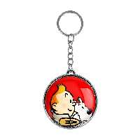 جاکلیدی خندالو طرح ماجراهای تن تن مدل دوطرفه کد 33443345