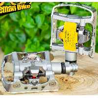 پدال دوچرخه Shimano PD-M324 یک‌طرفه قفلی SPD و یک‌طرفه تخت