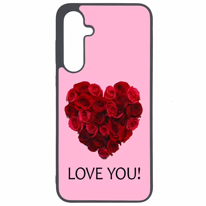 کاور طرح LOVE YOU کد G-031 مناسب برای گوشی موبایل سامسونگ Galaxy A35 | دیجی قاب دونی