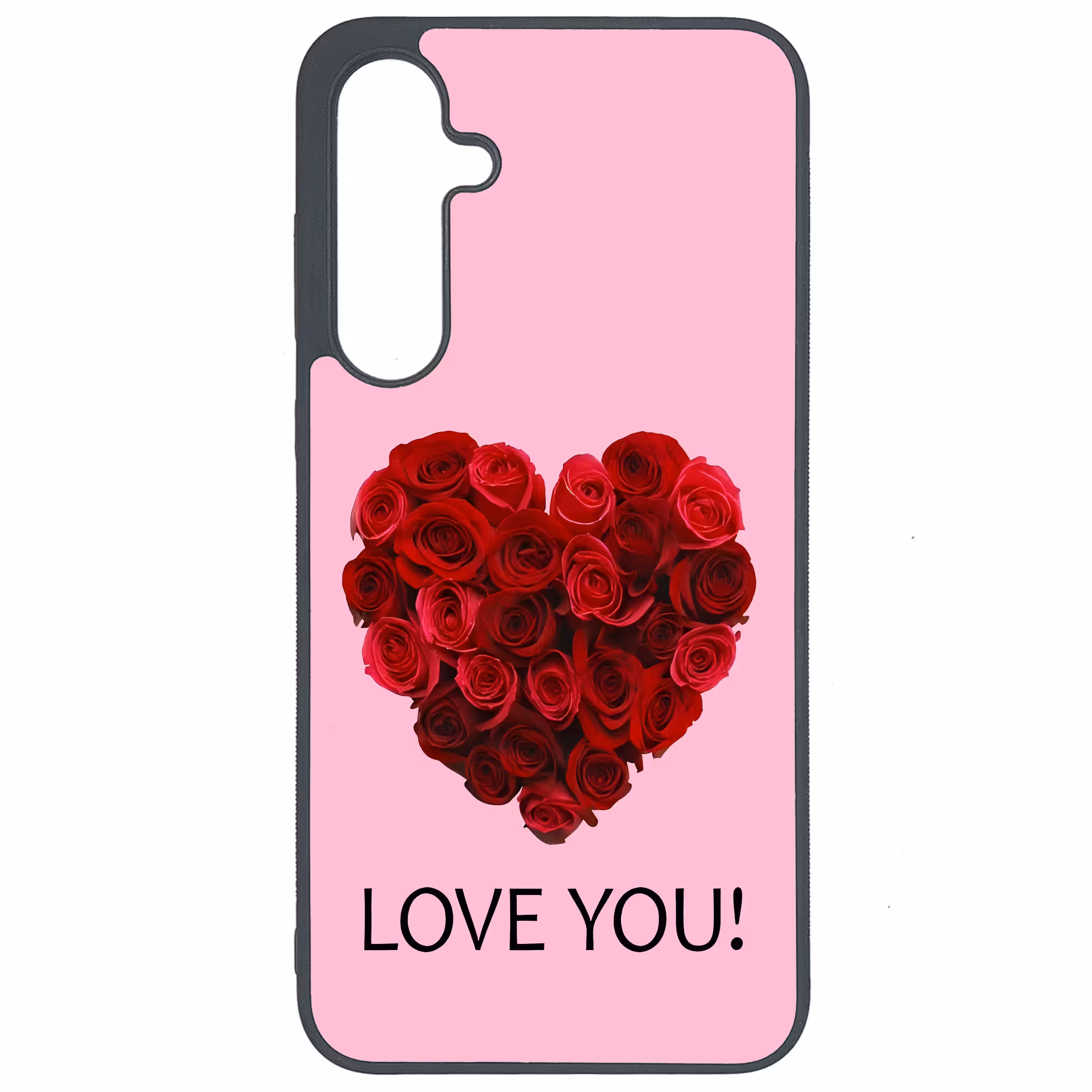 کاور طرح LOVE YOU کد G-031 مناسب برای گوشی موبایل سامسونگ Galaxy A35 | دیجی قاب دونی