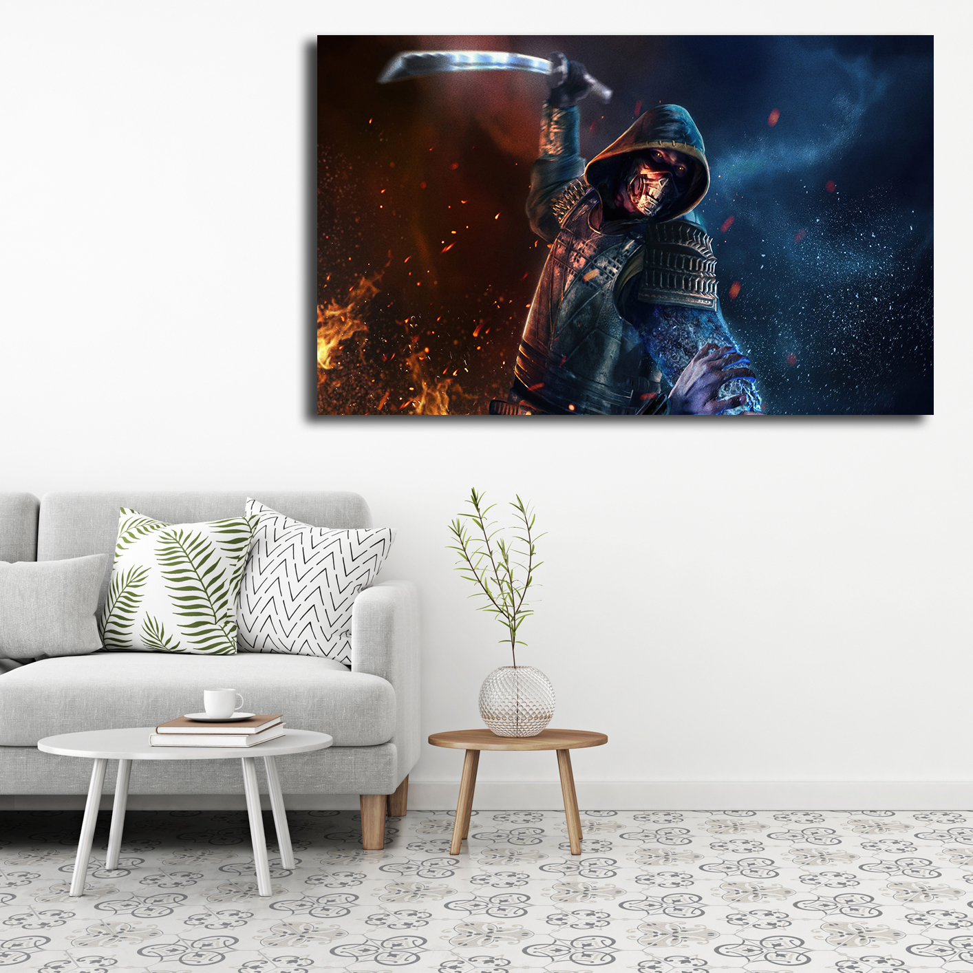 تابلو شاسی مدل Mortal kombat کد 46