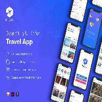 دانلود EasyGo – Travel App UI Kit – کیت رابط کاربری اپلیکیشن تور و…
