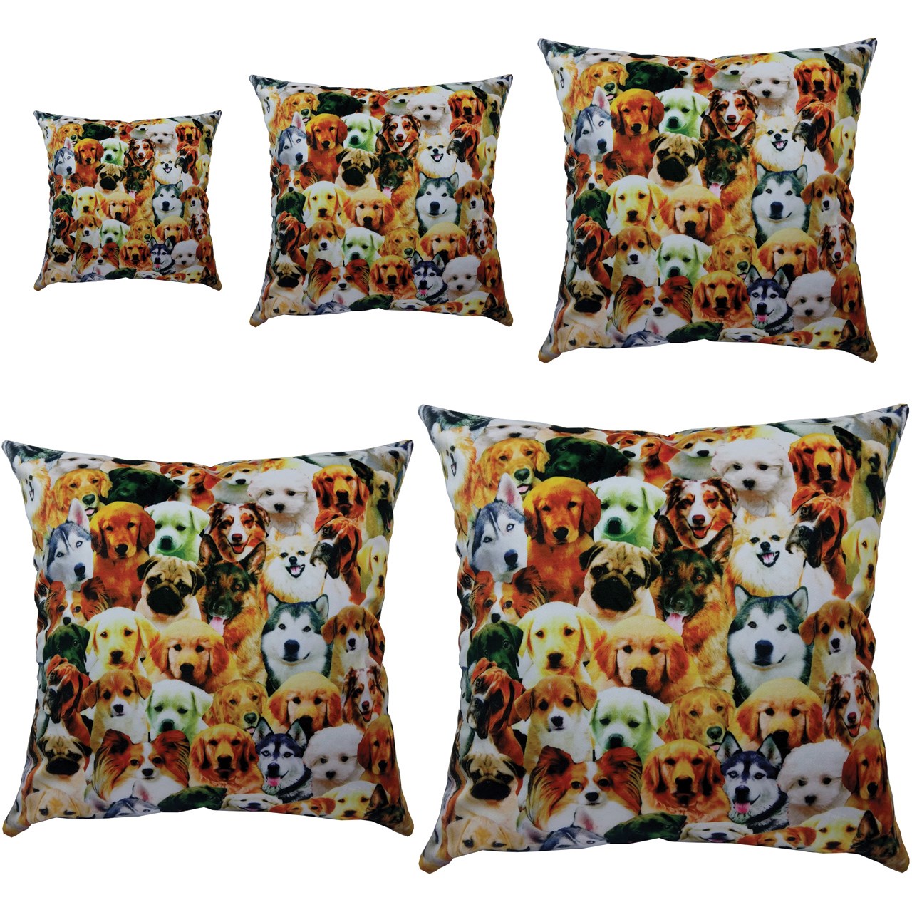 کوسن رنس کد S5-10053 مجموعه 5 عددی کوچک تا بزرگ