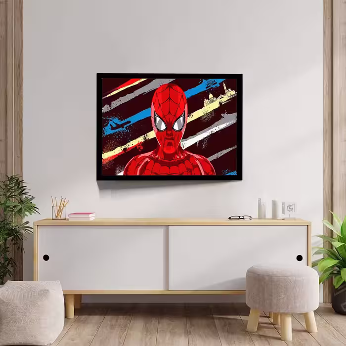 تابلو مدل spider man کد F-17019