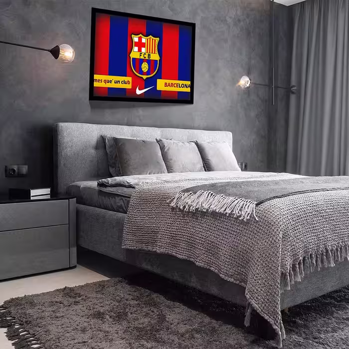 تابلو مدل FCB Logo کد F-12010