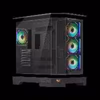 کیس کامپیوتر اوست GT-AQ1-MB | طراحی گیمینگ و خنک‌سازی پیشرفته
