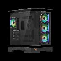 کیس کامپیوتر اوست GT-AQ1-MB | طراحی گیمینگ و خنک‌سازی پیشرفته