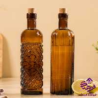 بطري ابليمو درب چوبي پنبه اي دارک ليمون