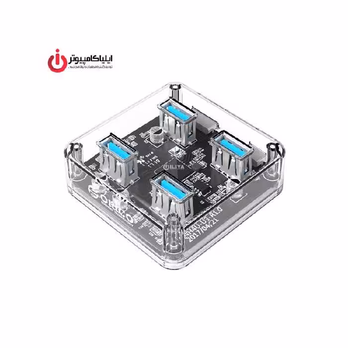 هاب USB3.0 چهار پورت اوریکو مدل MH4U-U3-03-CR-PRO