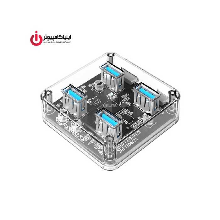 هاب USB3.0 چهار پورت اوریکو مدل MH4U-U3-03-CR-PRO
