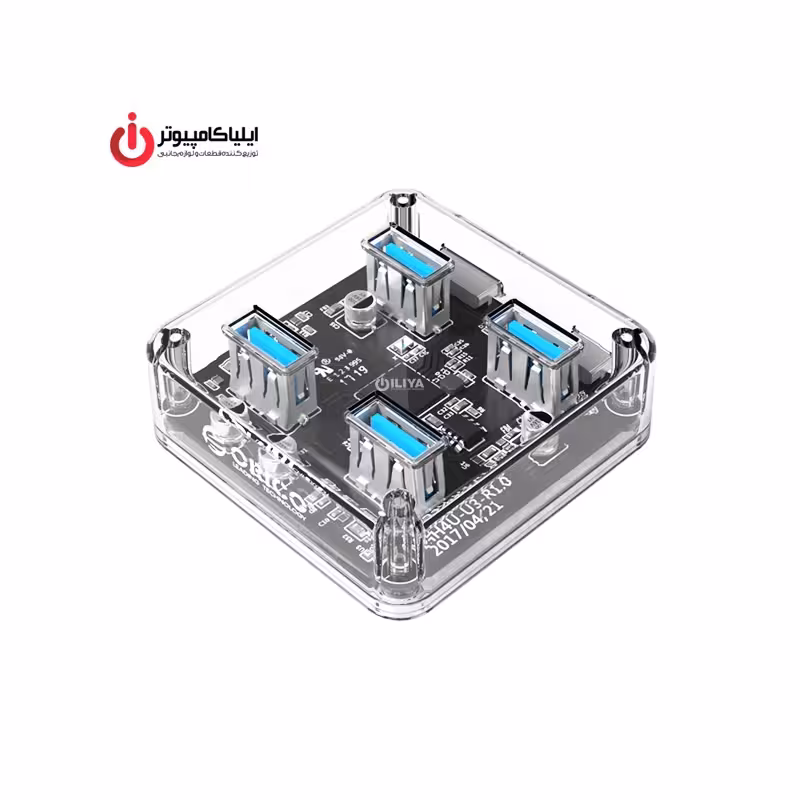 هاب USB3.0 چهار پورت اوریکو مدل MH4U-U3-03-CR-PRO