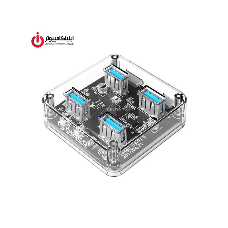 هاب USB3.0 چهار پورت اوریکو مدل MH4U-U3-03-CR-PRO