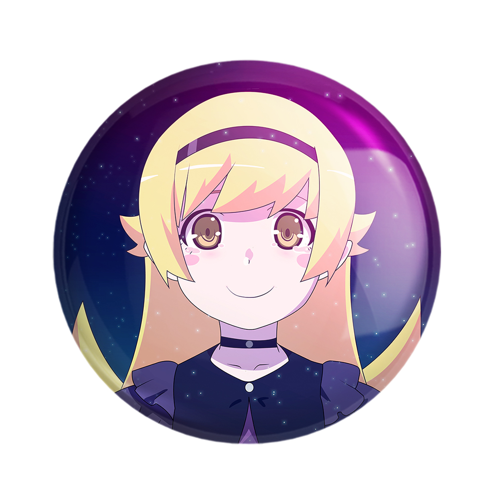 پیکسل خندالو مدل شینوبو اوشینو انیمه مونوگاتاری کد 16193