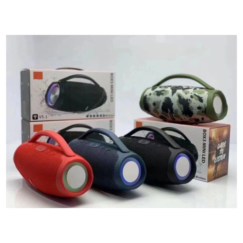اسپیکر بلوتوث جی بی ال JBL مدل BOX3 MINI LED
