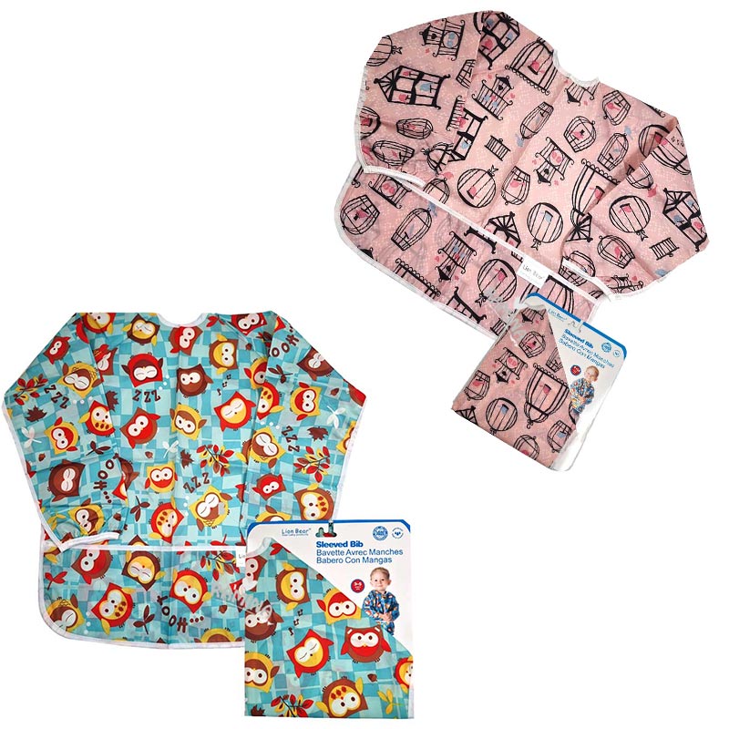 پیش بند آستین بلند نایلونی بچه گانه لیون بیر Lion Bear