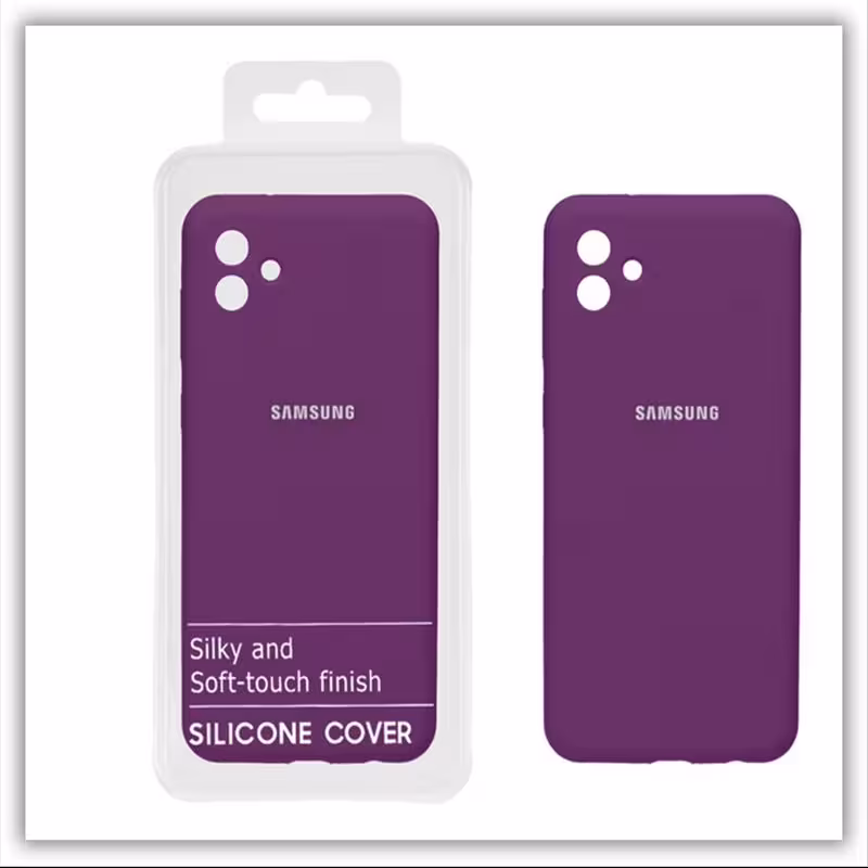 قاب سیلیکونی اورجینال درجه یک Samsung A04-M13 5G بنفش
