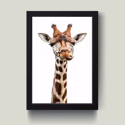 تابلو مدل مینیمال Giraffe کد m50130