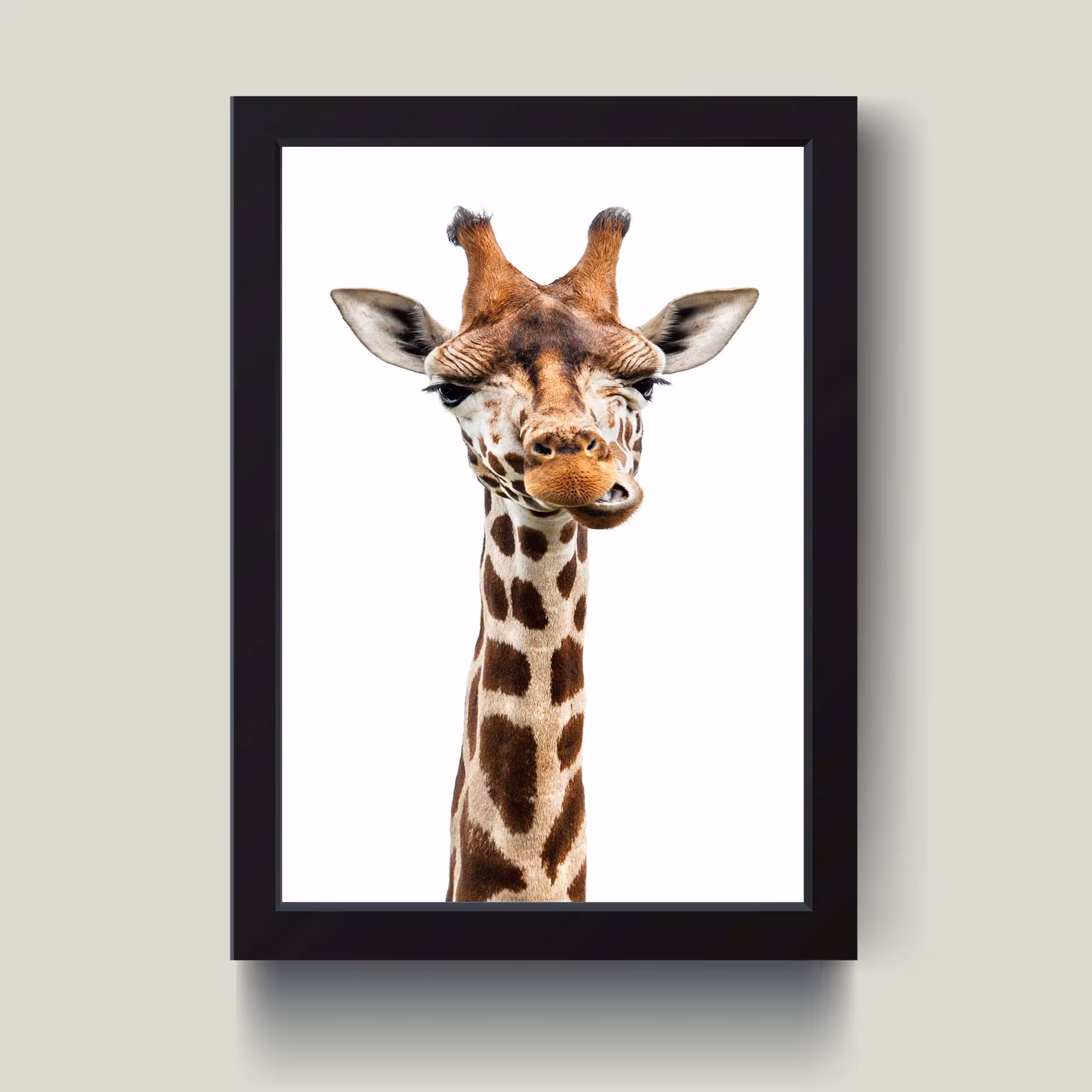 تابلو مدل مینیمال Giraffe کد m50130