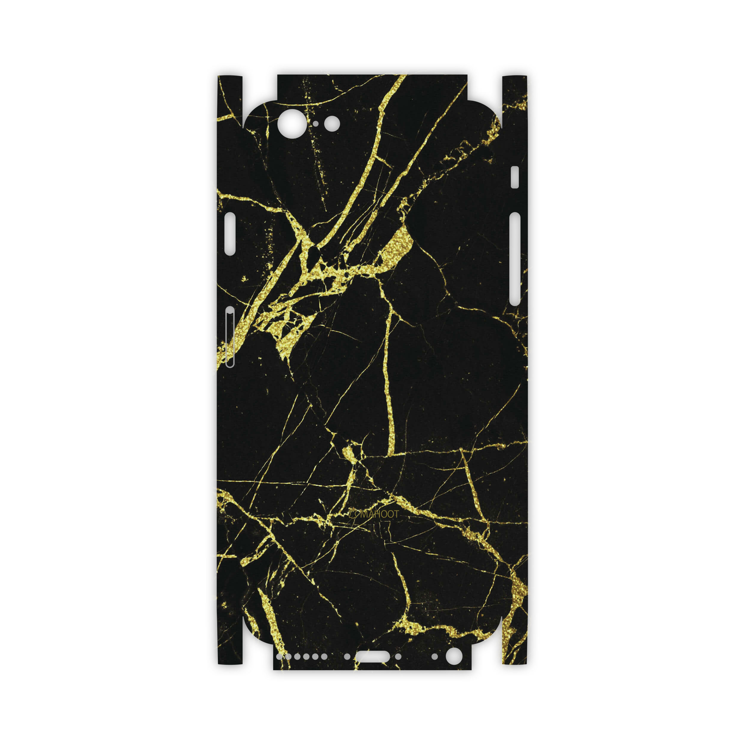 برچسب پوششی ماهوت مدل Graphite-Gold-Marble-FullSkin مناسب برای گوشی موبایل اپل iPhone 6S
