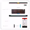 برچسب پوششی ماهوت مدل Red-Wood مناسب برای تبلت سامسونگ Galaxy Tab A 10.1 2016 T580