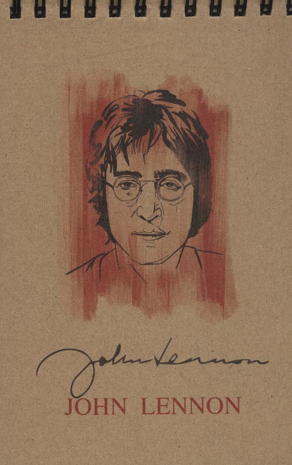 دفترچه یادداشت بی خط (موسیقی دان:جان لنون،JOHN LENNON)،(سیمی) - ناشربوک | خرید آنلاین کتاب
