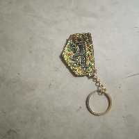 جای کلیدی مدل برکه ملیله دوزی روی پارچه مخمل 