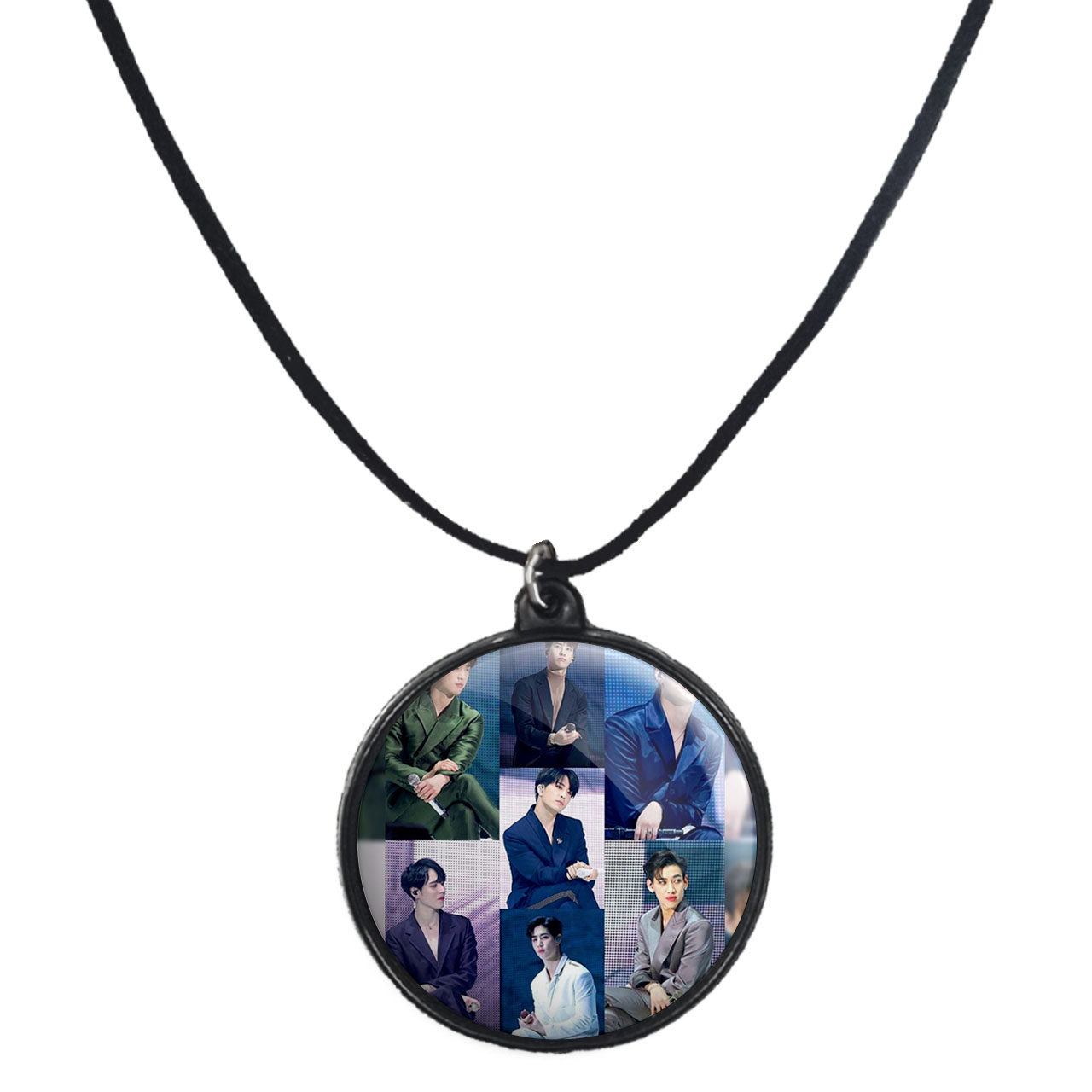 گردنبند پرمانه طرح GOT7 کد pmb.19091 مدل دو طرفه