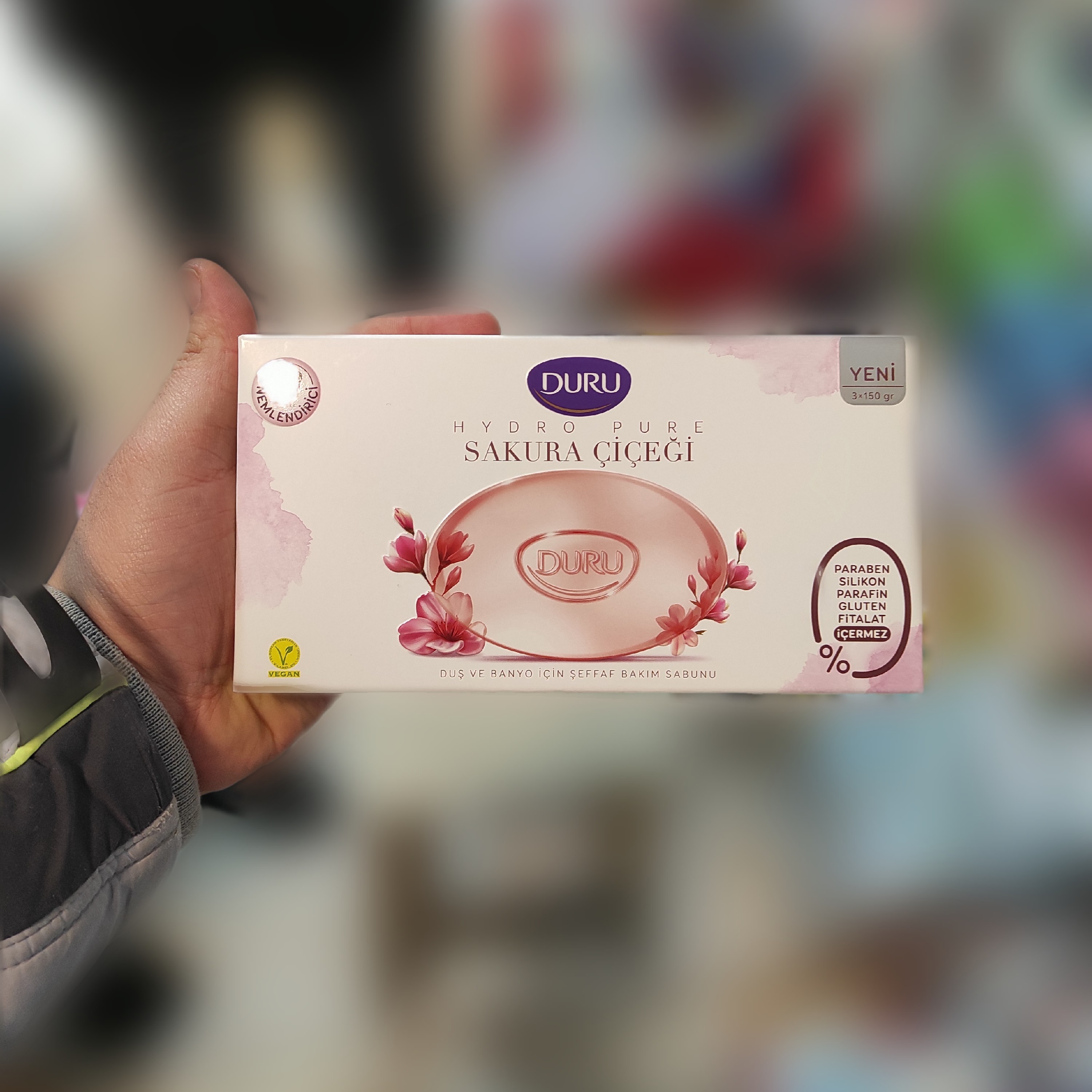 صابون آبرسان دورو حاوی عصاره شکوفه گیلاس بسته 3 عددی

