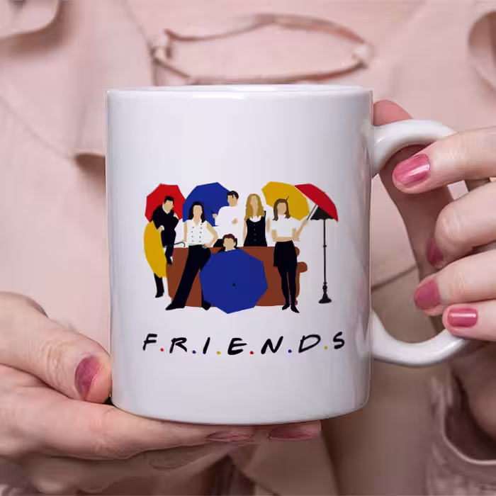 ماگ طرح friends مدل سامان