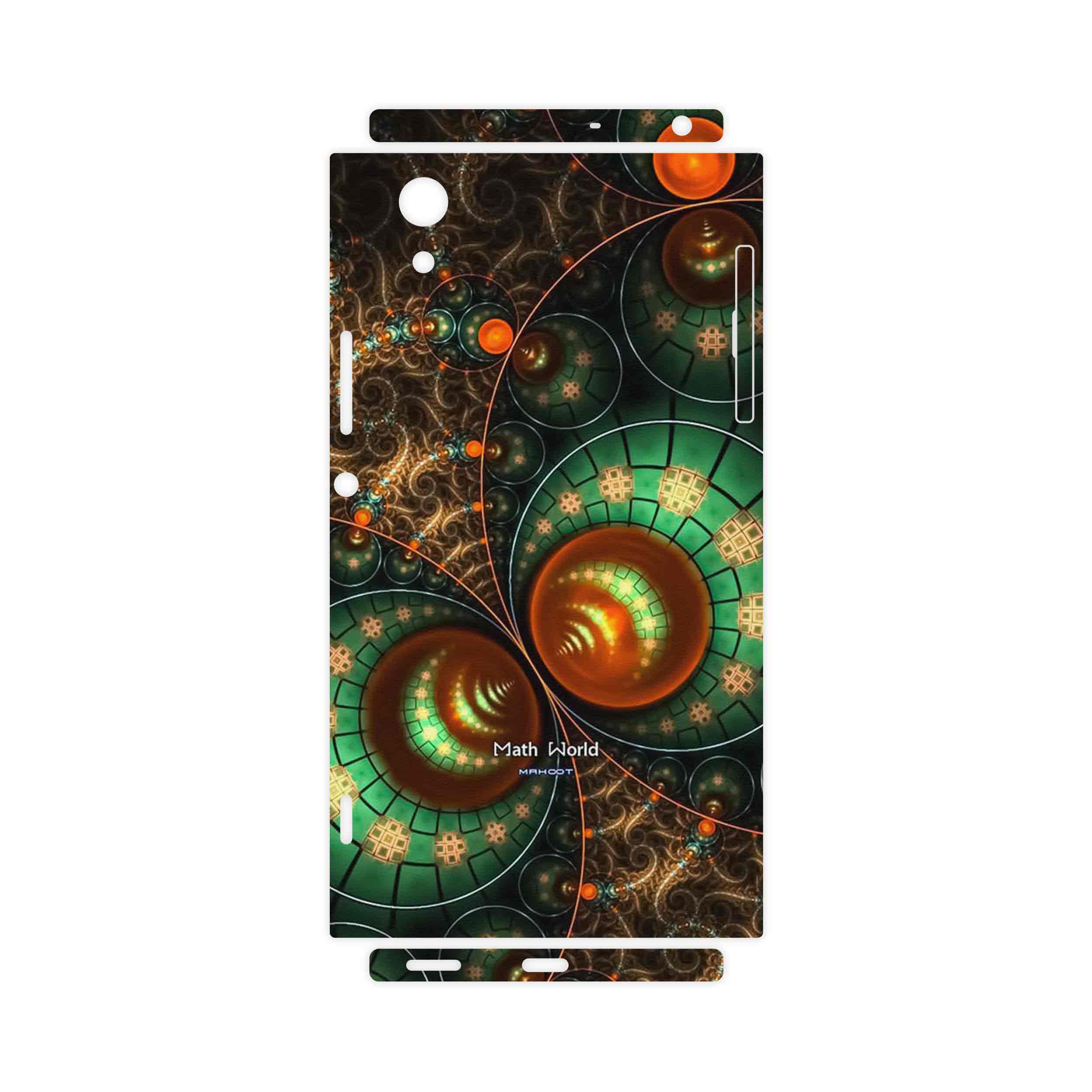 برچسب پوششی ماهوت مدل Mathematical Geometric Shape 3-FullSkin مناسب برای گوشی موبایل سونی Xperia XA1