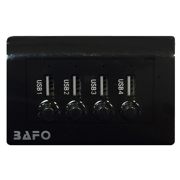 هاب USB 20 چهار پورت بافو مدل BF-H303